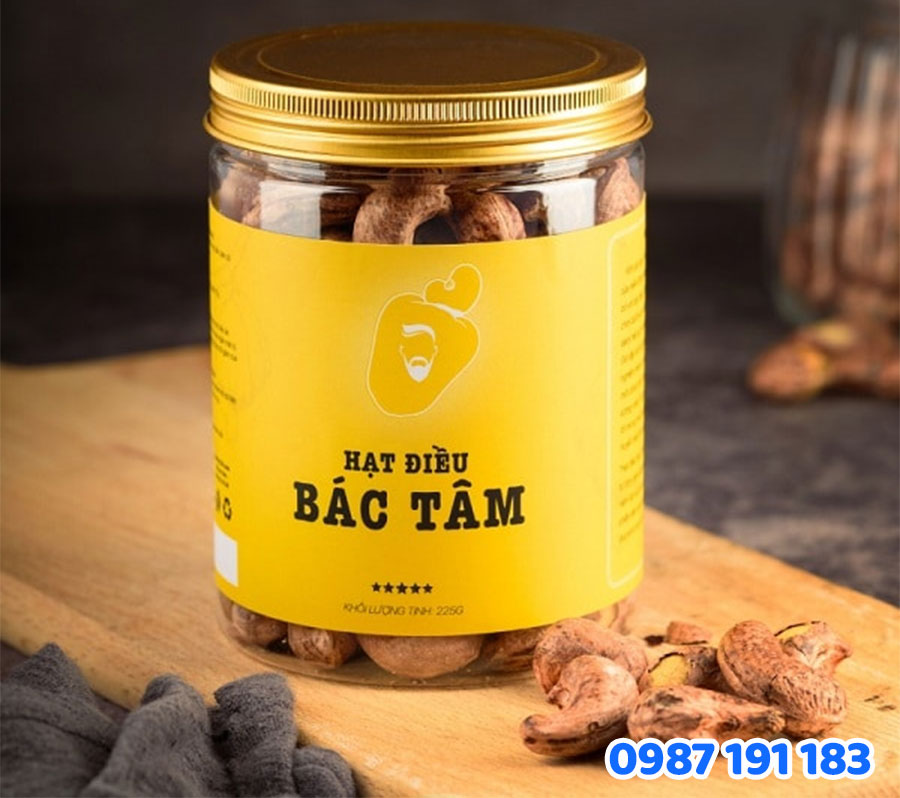 mẫu tem nhãn hạt điều tại sắc kim số 1