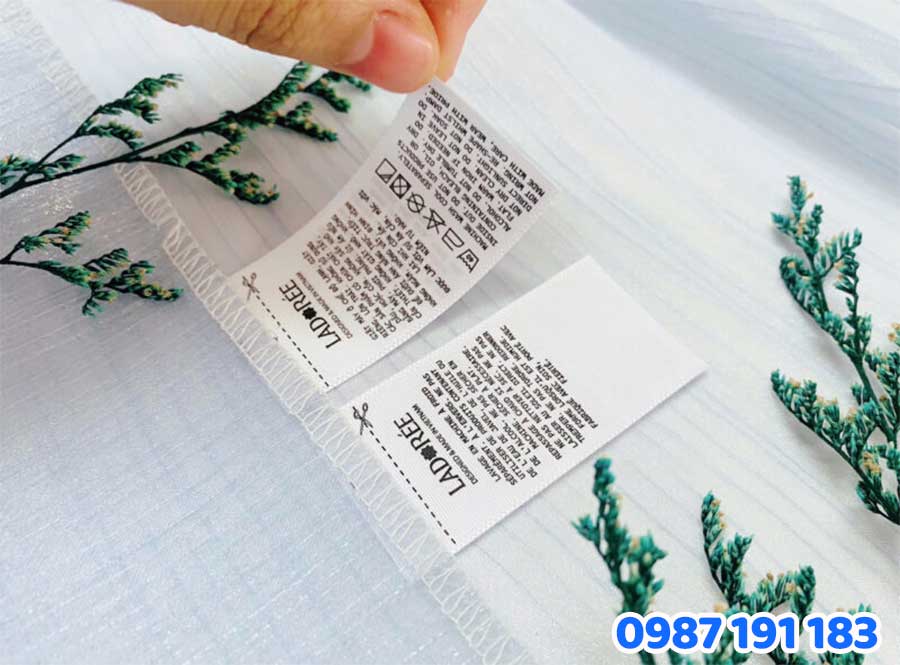 mẫu 07 tem nhãn quần áo 2025 Sắc Kim