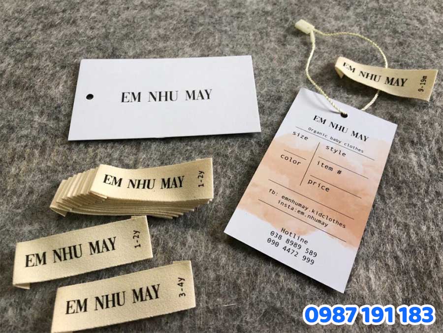 In tem nhãn quần áo tại Sắc Kim có gì nổi bật