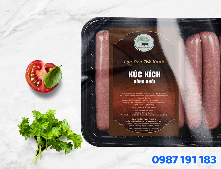 Mẫu tem nhãn thực phẩm số 9