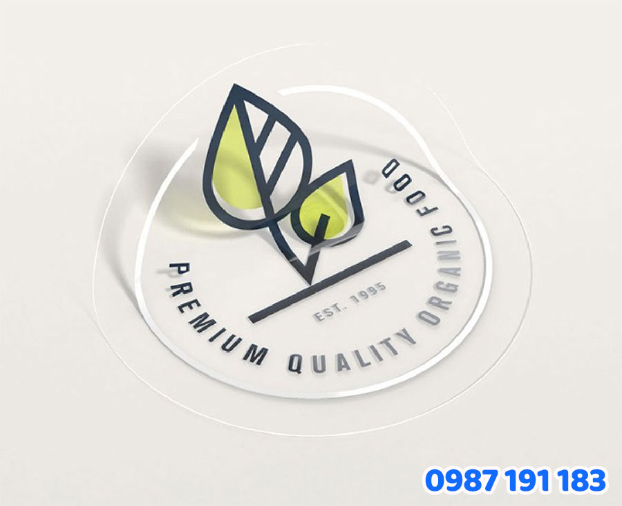 Chất liệu tem bằng Decal Nhựa