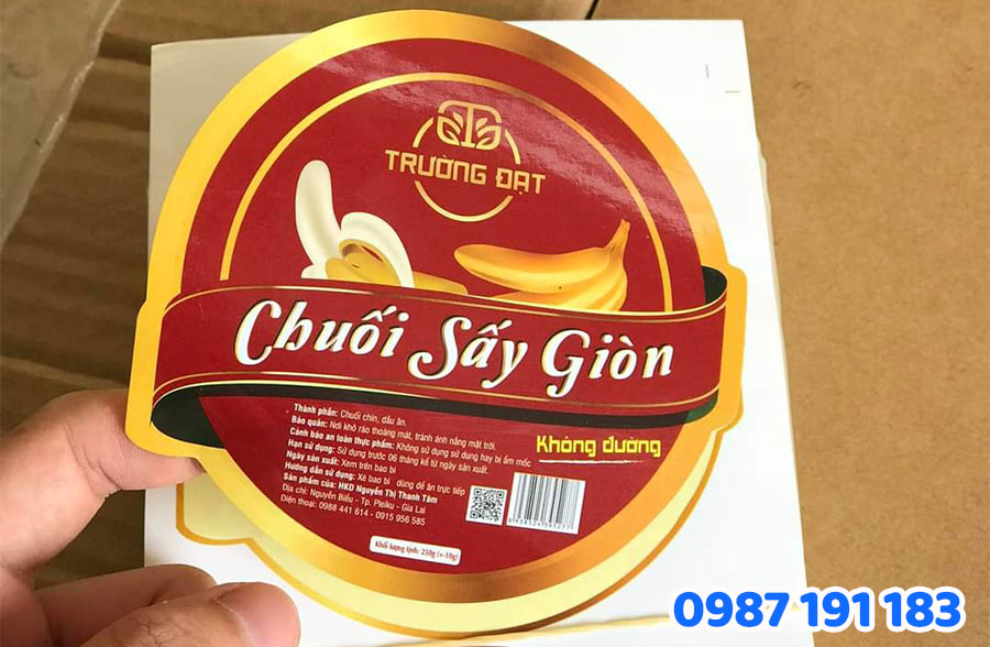 Sắc Kim - Xưởng in tem nhãn thực phẩm giá rẻ tại TP.HCM