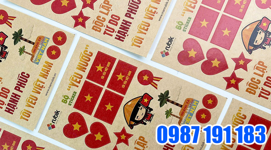 Mẫu sticker dán trang trí 03