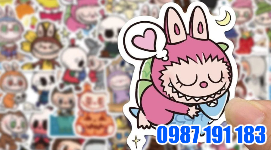 Mẫu sticker dán trang trí 07