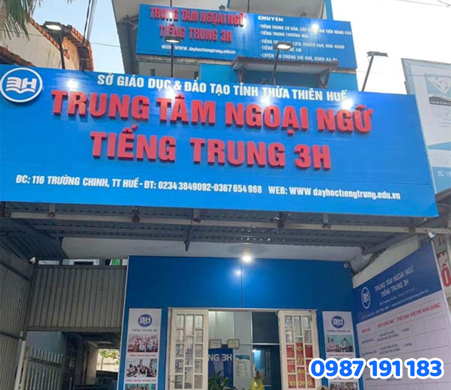mẫu bảng hiệu dạy học số 12