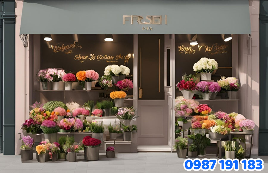 Bảng hiệu hoa tươi có cần thiết?