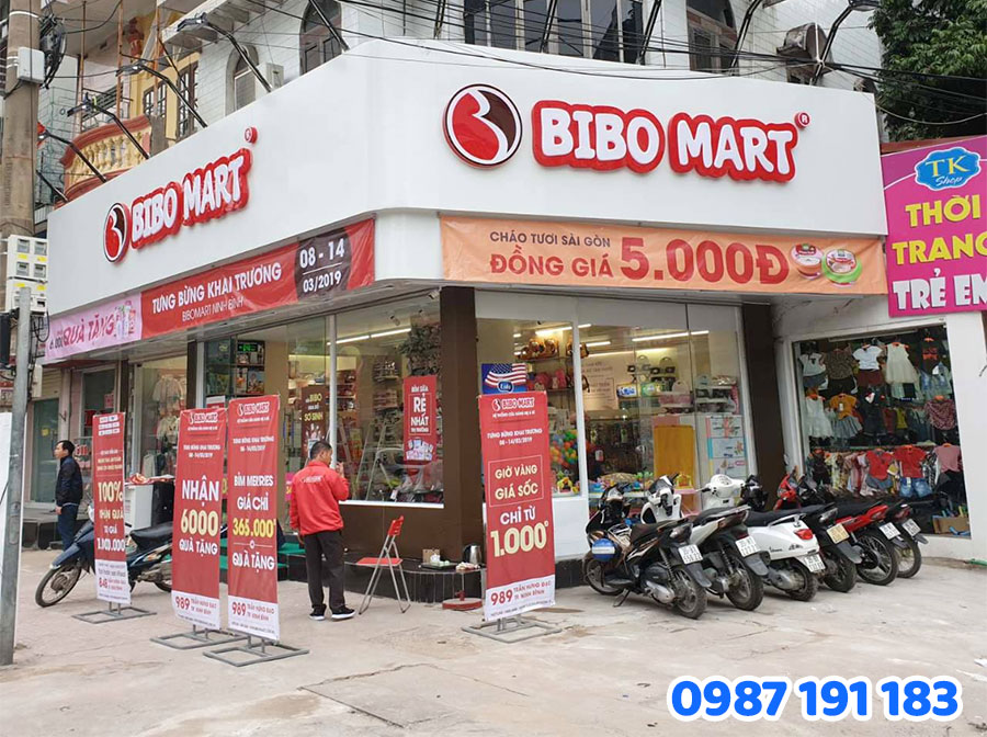 bảng hiệu shop trẻ em đẹp mẫu 11