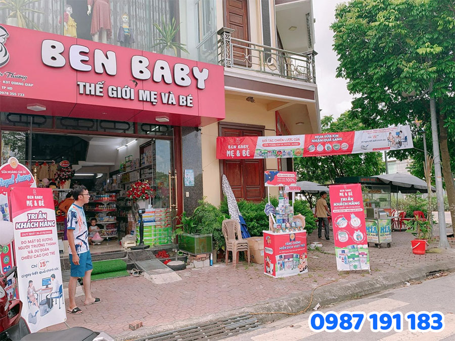 Ưu điểm khi làm bảng hiệu shop trẻ em tại Sắc Kim – TP.HCM