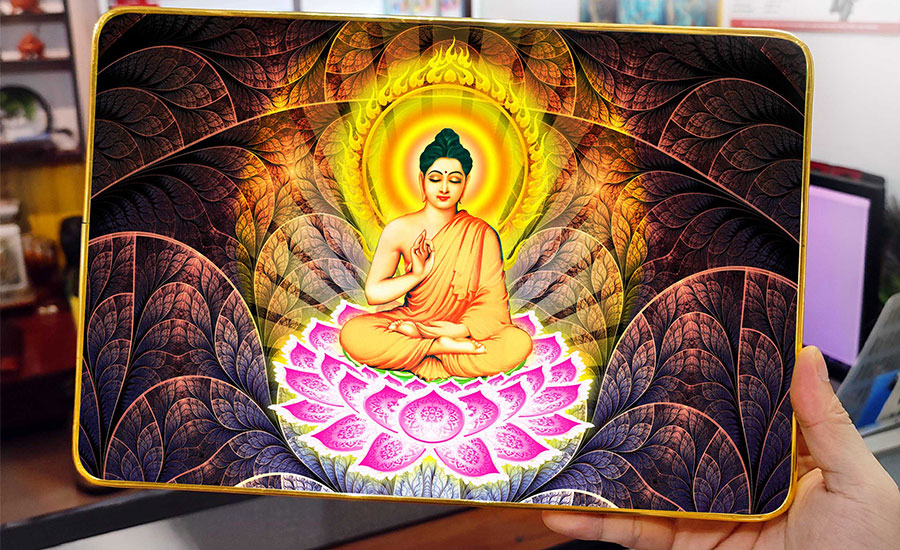 Phân biệt 3 dòng tranh gỗ MDF, tranh canvas, tráng gương