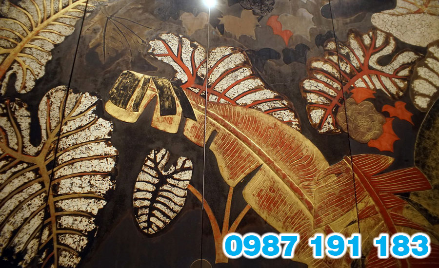 Tác phẩm sơn mài của họa sĩ Nguyễn Gia Trí