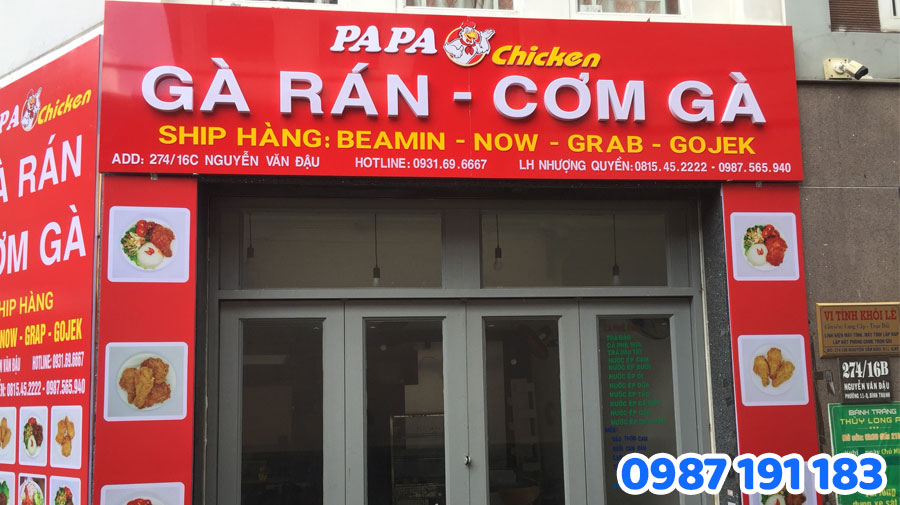 TOP 10+ Bảng hiệu bán gà “HOT TREND” 2025