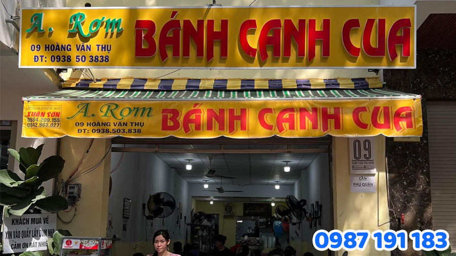 05 lý do nên làm Bảng hiệu bánh canh. Địa chỉ làm bảng hiệu uy tín tại HCM