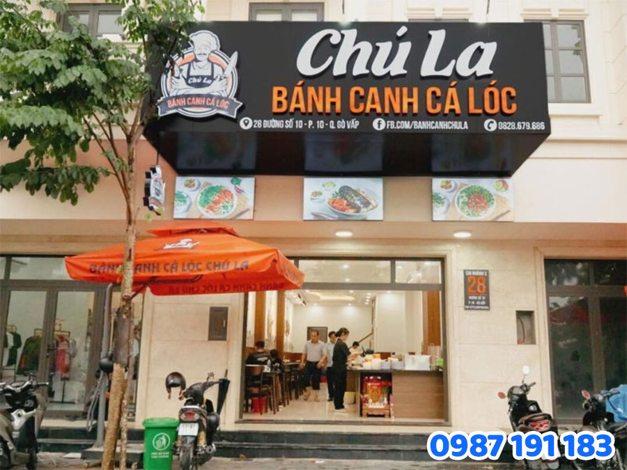 mẫu bảng hiệu bánh canh số 3