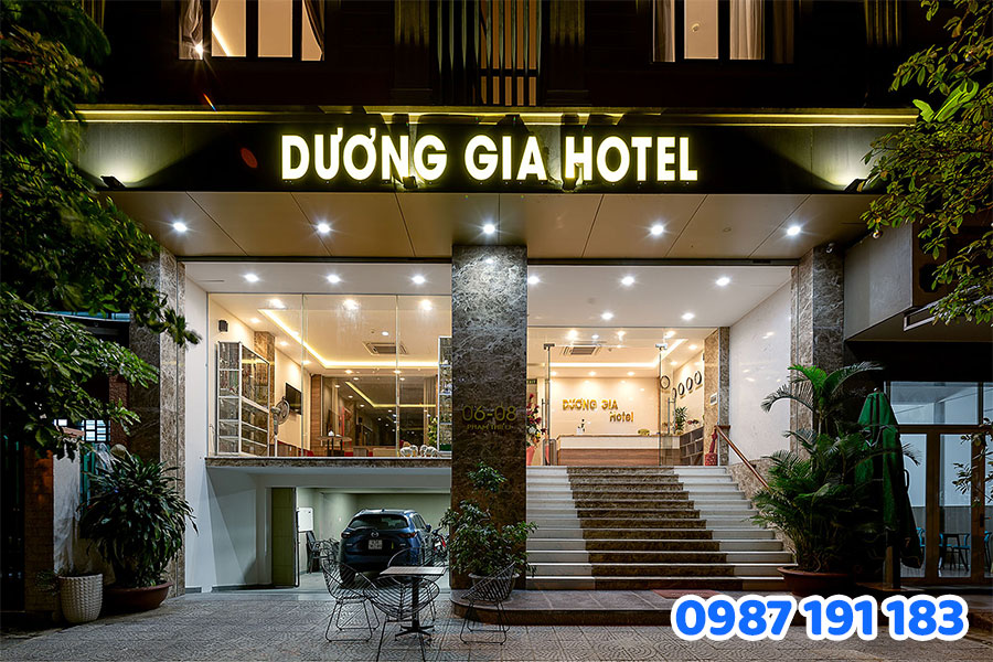 mẫu bảng hiệu hotel số 01