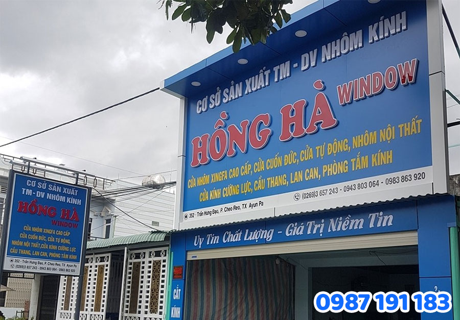 Vai trò của bảng hiệu với cửa hàng sắt thép