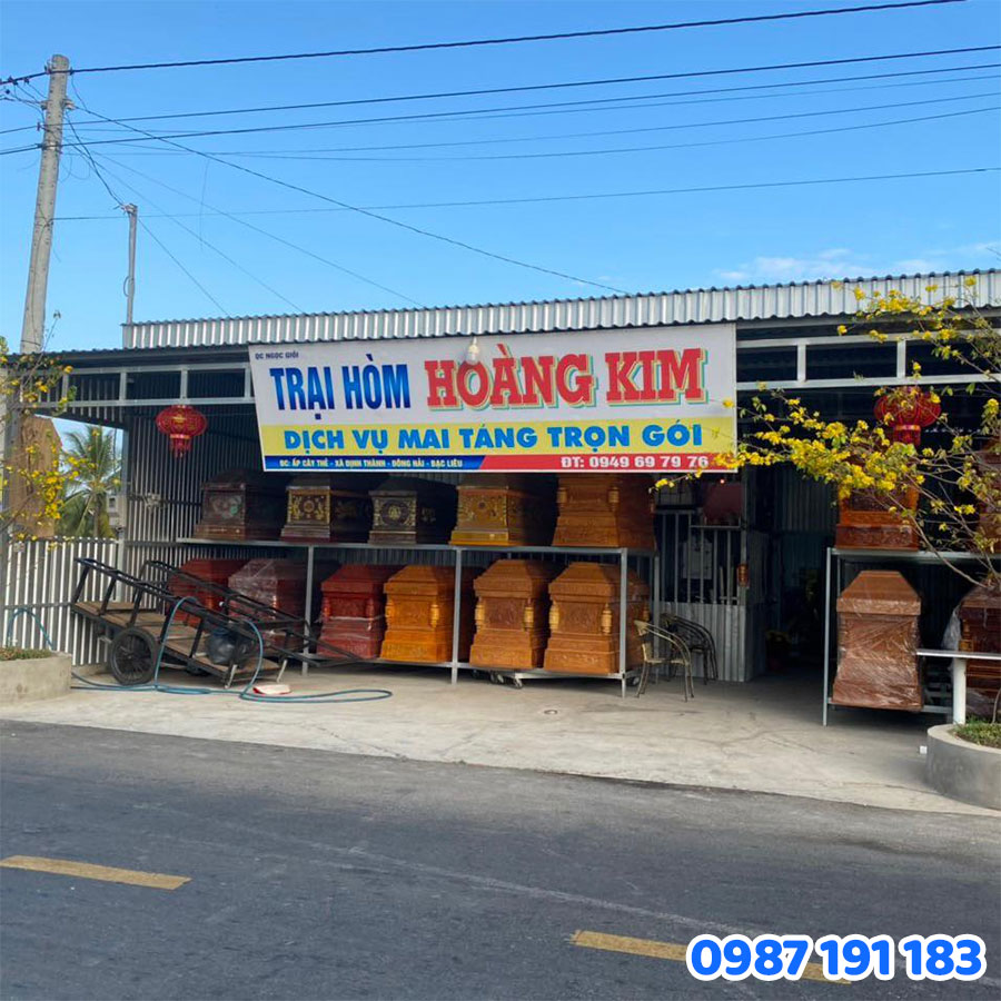 Sắc Kim – Đơn vị thiết kế & thi công bảng hiệu mai táng tại TP.HCM