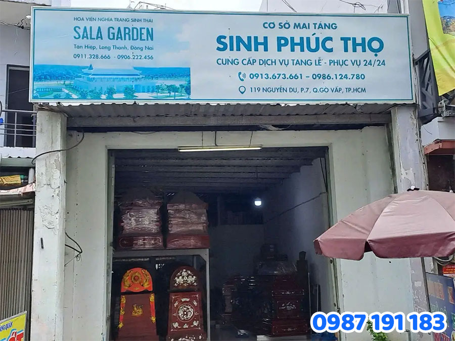 Ý nghĩa của bảng hiệu trong dịch vụ mai táng
