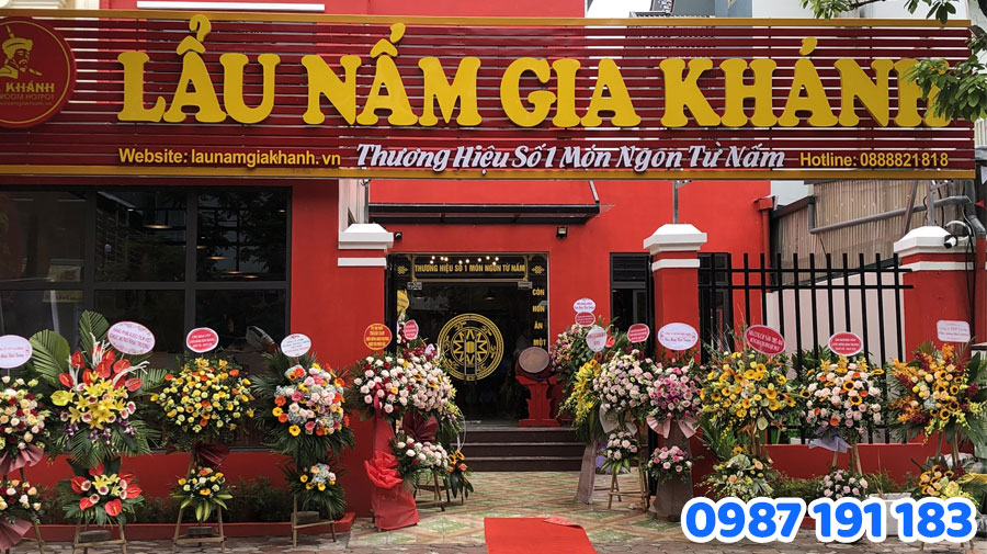 Tầm quan trọng của bảng hiệu lẩu