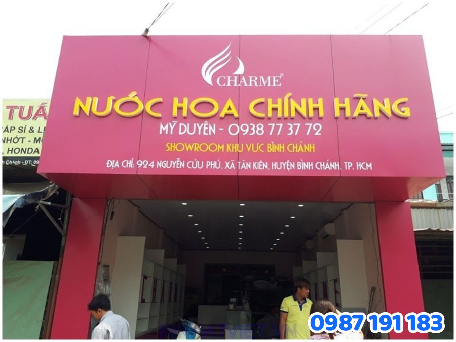 Lợi ích khi làm bảng hiệu màu hồng tại Sắc Kim