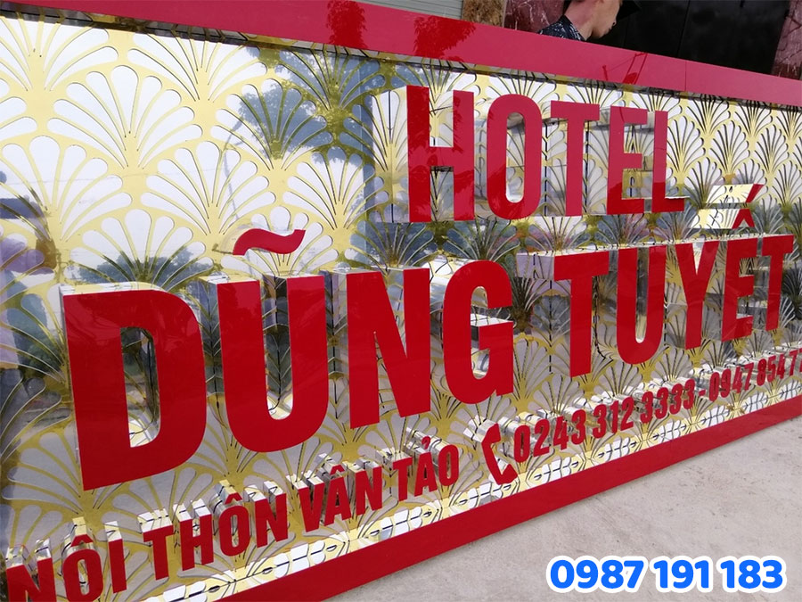 mẫu bảng hiệu nhà trọ số 2