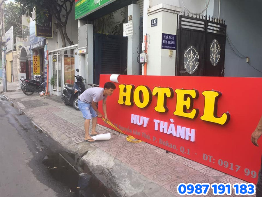 mẫu bảng hiệu nhà trọ số 3