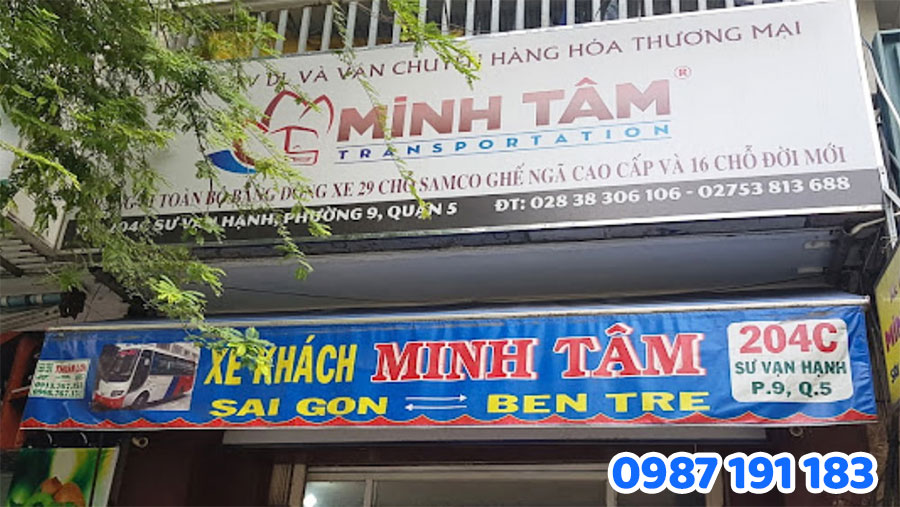 Mẫu bảng hiệu nhà xe đẹp số 1