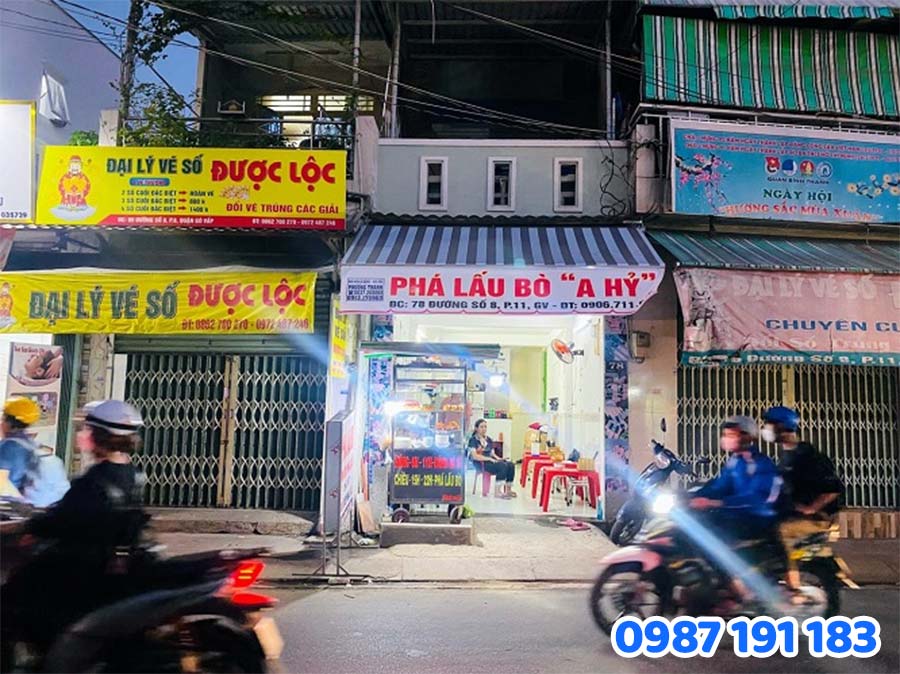 Mẫu bảng hiệu phá lấu đẹp, ấn tượng số 1