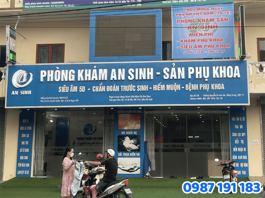 Những yếu tố bảng hiệu phòng khám sản phụ khoa nên có