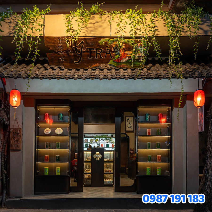 Mẫu bảng hiệu cho phòng trà số 4