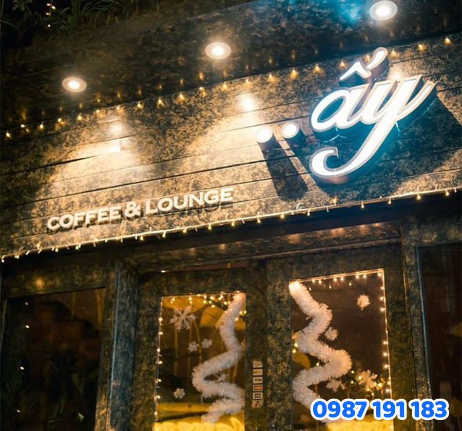 Mẫu bảng hiệu cho phòng trà số 5