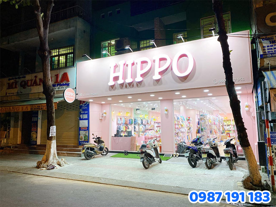 Mẫu 01 bảng hiệu phụ kiện quà tặng đẹp, nổi bật tại TP.HCM