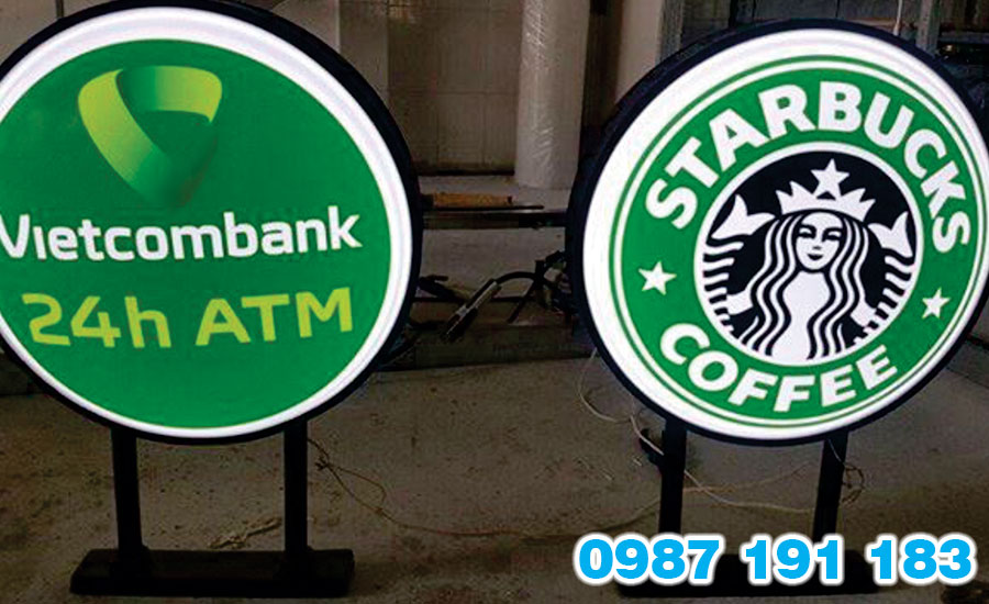 Mẫu bảng hiệu ngân hàng Vietcombank 04