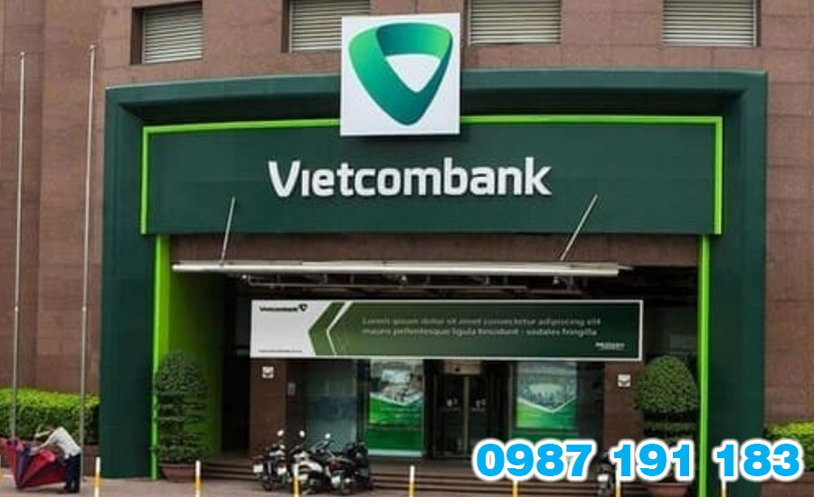 Mẫu bảng hiệu ngân hàng Vietcombank 05