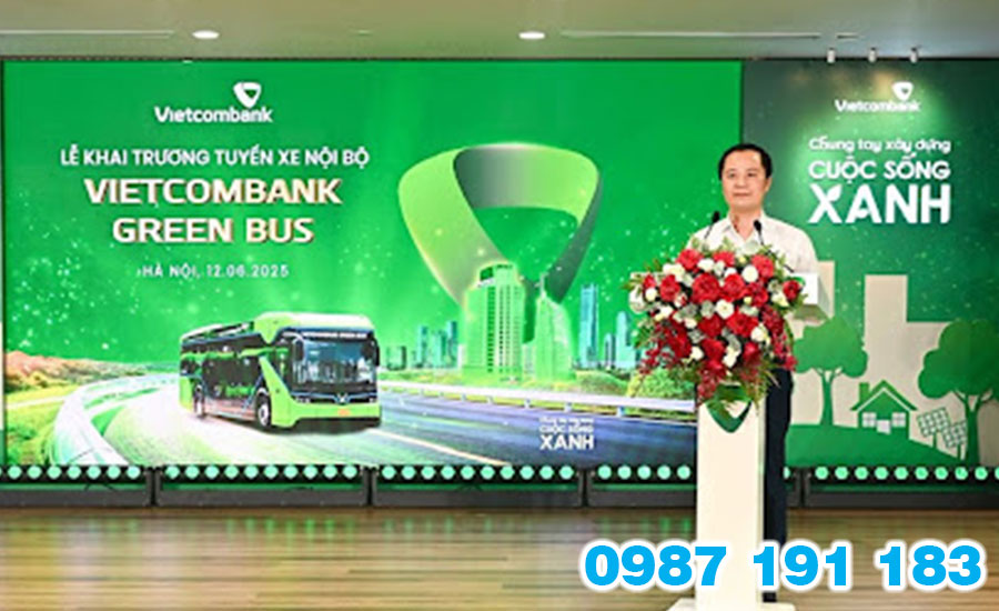 Mẫu bảng hiệu ngân hàng Vietcombank 06