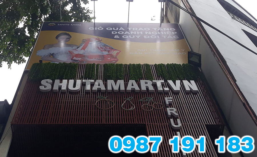 Mẫu bảng hiệu tòa nhà 02