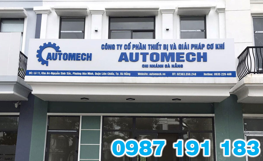 Mẫu bảng hiệu tòa nhà 03