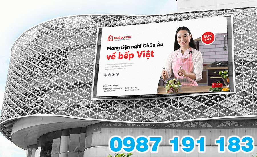 Mẫu bảng hiệu tòa nhà 04