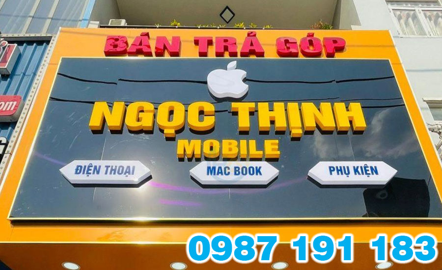 Mẫu bảng hiệu tòa nhà 08