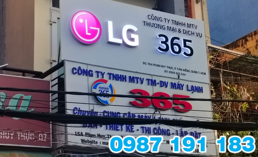 Mẫu bảng hiệu tòa nhà 10