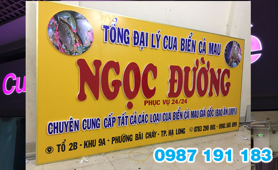 Top 20+ mẫu bảng hiệu chữ nổi 3D đẹp được đặt hàng nhiều