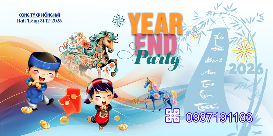 Mẫu backdrop Tết Bính Ngọ 2026 - MÃ 79