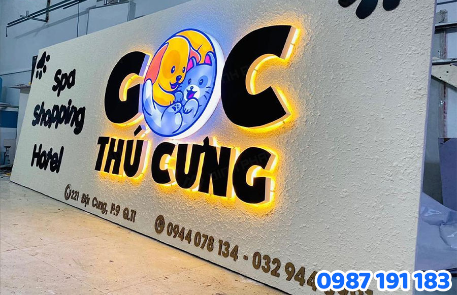 Mẫu bảng hiệu Pet Shop đẹp số 6