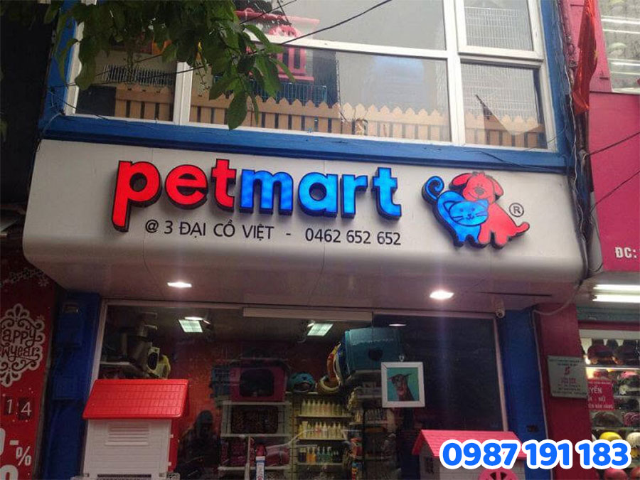 Mẫu bảng hiệu Pet Shop đẹp số 4
