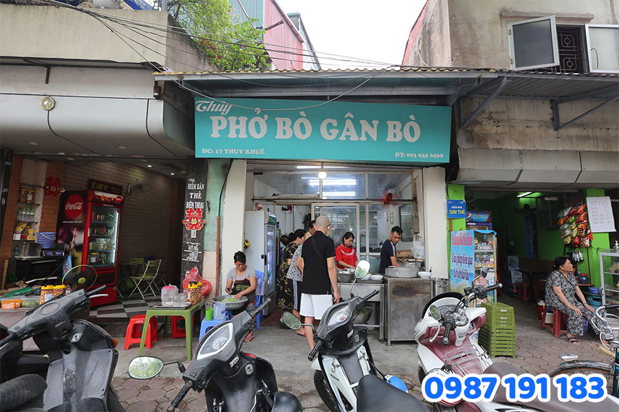 Mẫu bảng hiệu quán phở đẹp số 7