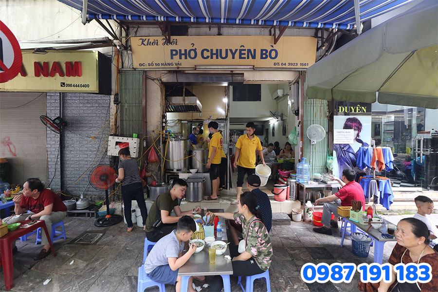 Mẫu bảng hiệu quán phở đẹp số 6