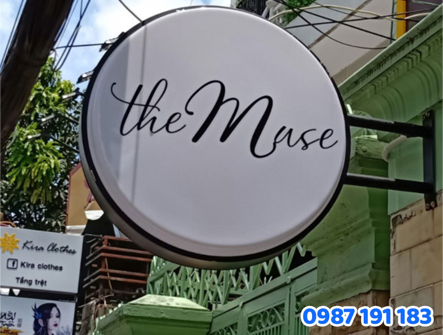 Kích thước hộp đèn logo