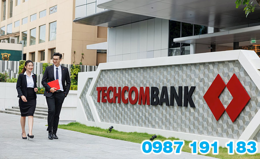 Mẫu bảng hiệu ngân hàng Techcombank 03