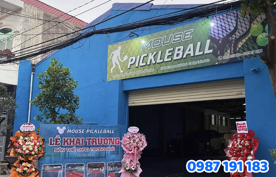 Mẫu bảng hiệu pickleball đẹp số 6