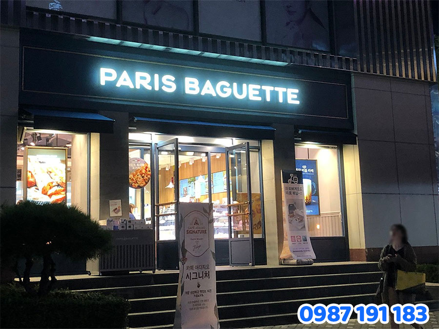 Mẫu bảng hiệu tiệm bánh đẹp số 7