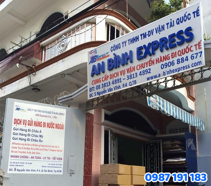 Kích thước & vị trí lắp đặt bảng hiệu vận tải